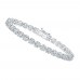 5.00 ct Ladies Round Cut Diamond Three Prong Tennis Bracelet 5.00 ct Ladies Round Cut Diamond Three Prong Tennis Bracelet